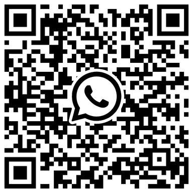 QR code that opens a chat with VeriPay on WhatsApp